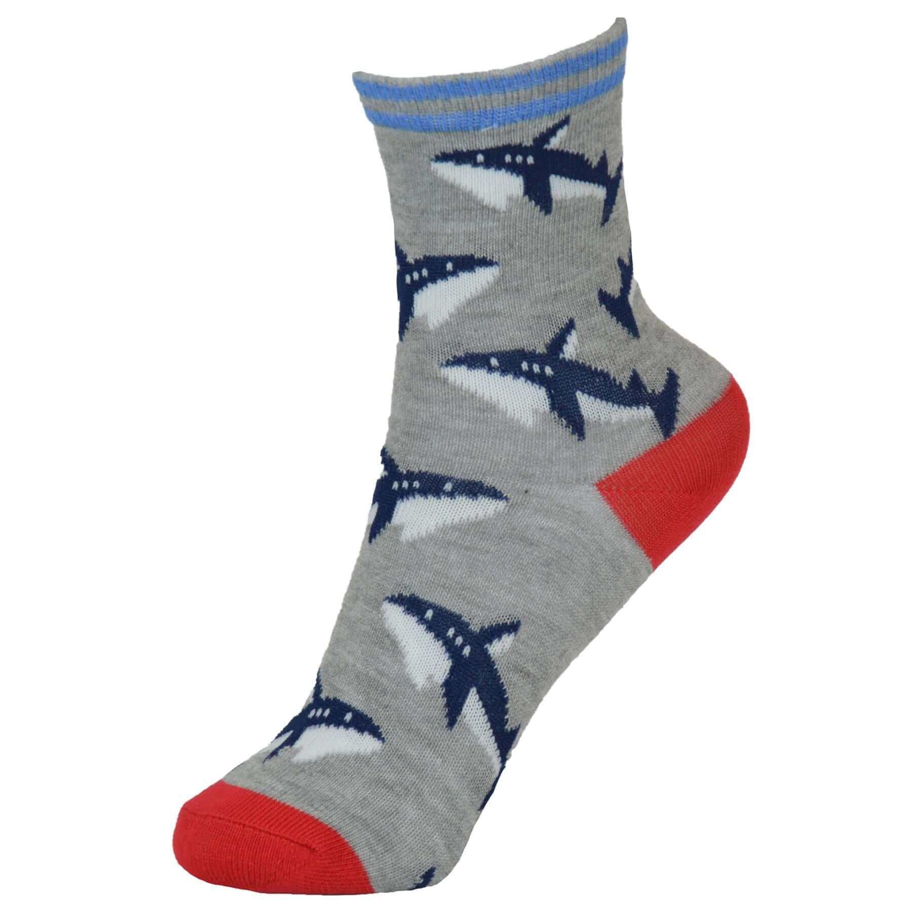 Sock Stack Kids Bamboo Socks 6 Pairs Breathable Antibacterial Moisture Wicking Cotton Rich Everyday Comfort Pack