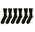 Sock Stack Men's Bamboo Diabetic Comfort Socks 6 Pairs Moisture-Wicking Breathable