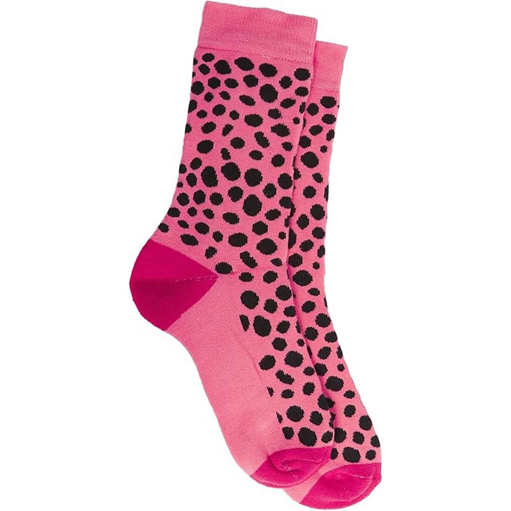 Sock Stack 6 Pack Women's Cotton Rich Animal Print Boot Socks With Reinforced Heel UK 4-7