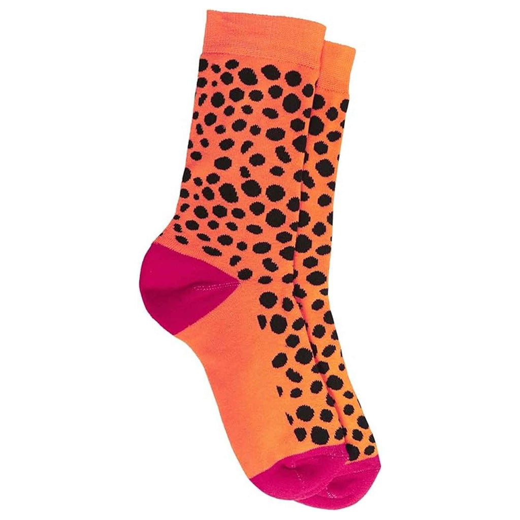 Sock Stack 6 Pack Women's Cotton Rich Animal Print Boot Socks With Reinforced Heel UK 4-7