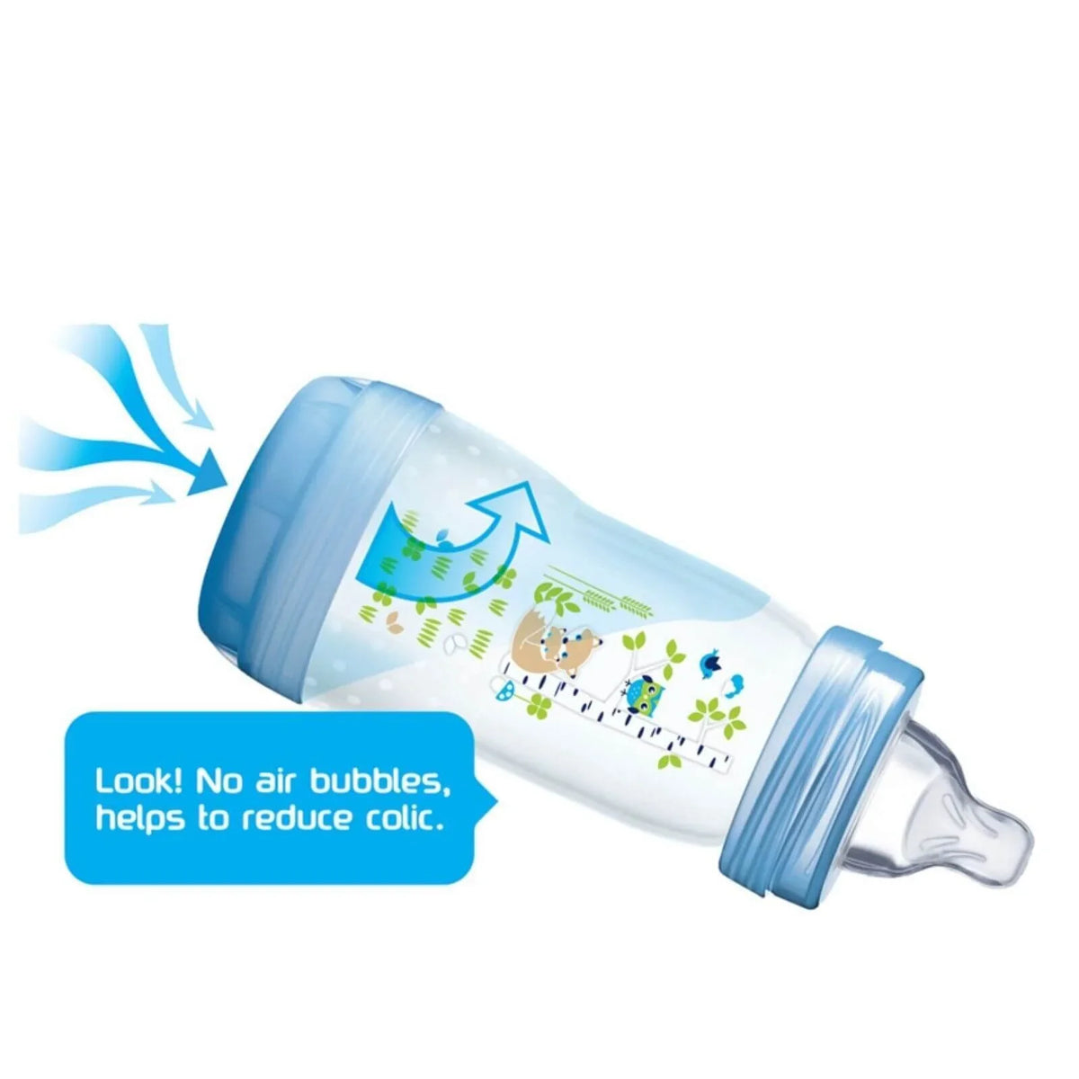 MAM Easy Start Anti Colic Bottle 260ml Pack of 2 - Nature