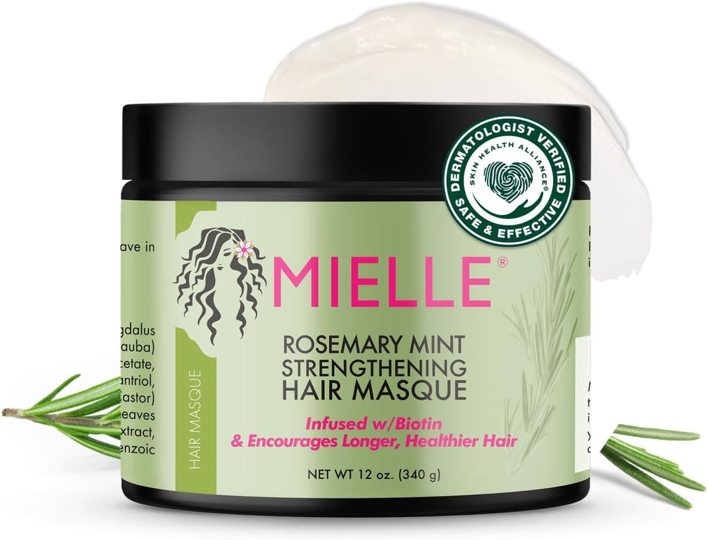 Mielle Rosemary Mint Hair Growth & Strength Bundle for All Hair Types Complete Collection