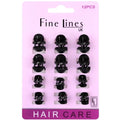 Fine Lines UK Mini Claw Clips (6202) - Secure Hair Styling for All Hair Types - Small & Versatile