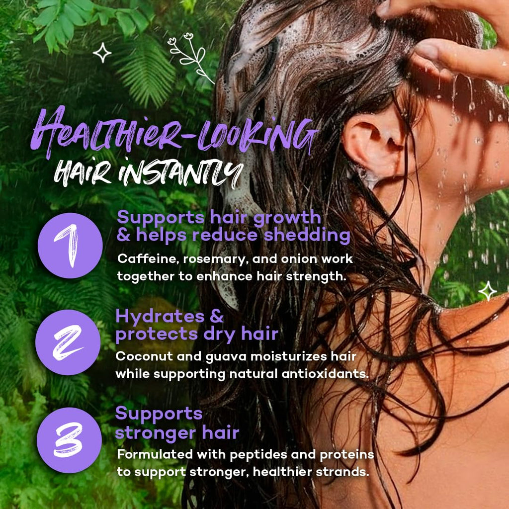 6:21 Haircare Onion & Rosemary Hair Growth Shampoo – Sulfate-Free, 16.9 oz by Kika Nieto