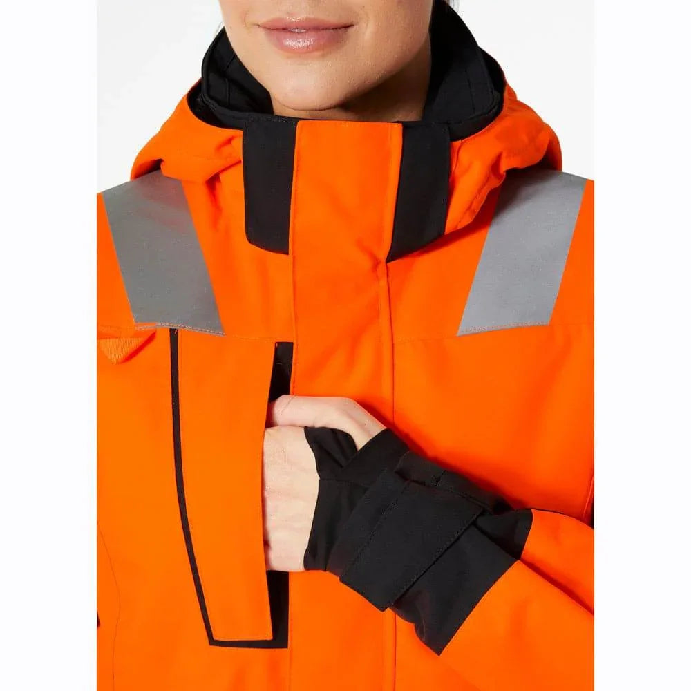 Helly Hansen 71398 Women's Luna Hi-Vis Winter Insulated Jacket
