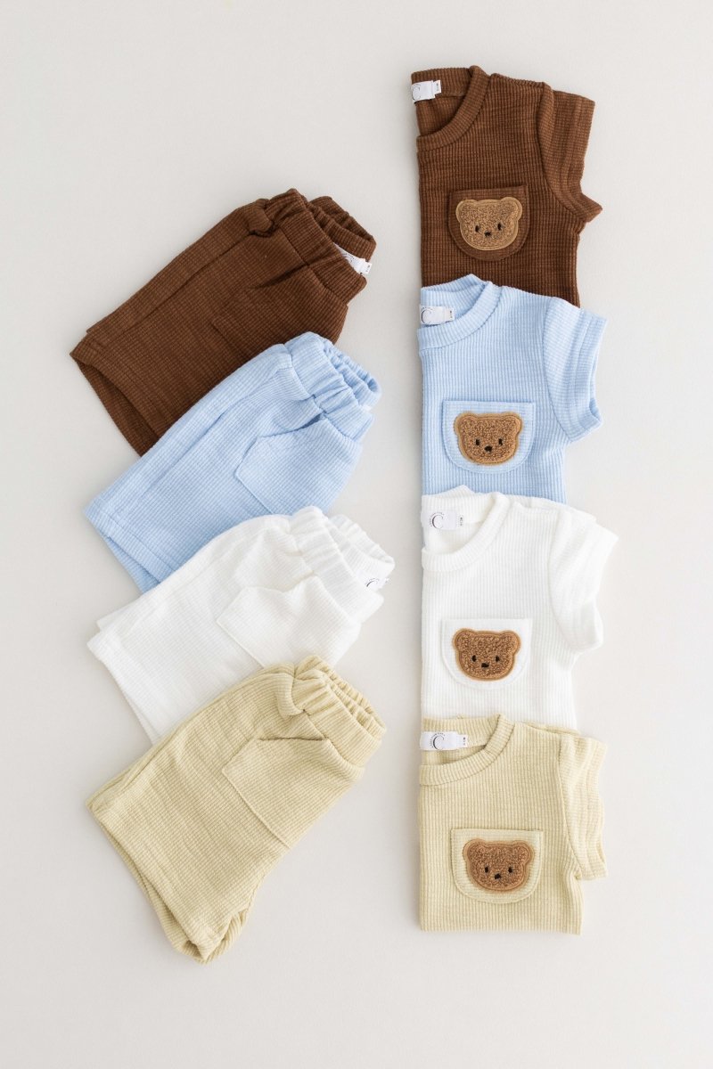The Coloured Bear 2 Piece T-Shirt & Shorts Set