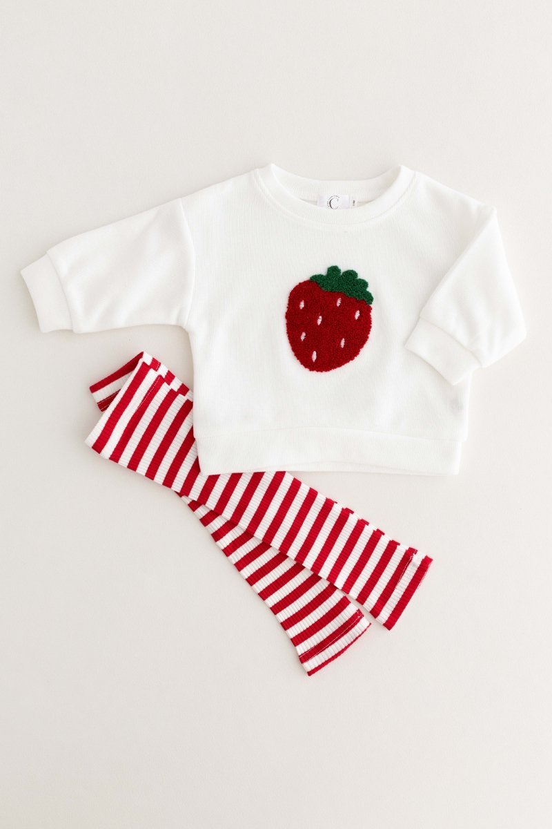 COZY Strawberry | Sweatshirt + Leggings