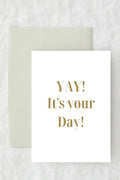 Yay It's Your Day - Gift Cards