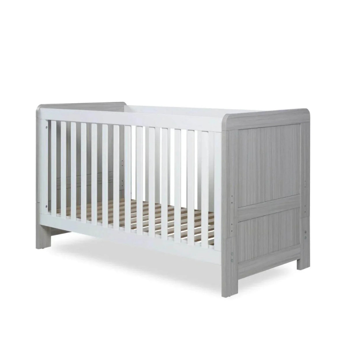Ickle Bubba Pembrey Cot Bed Ash Grey - Without Mattress