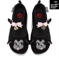 Chocolaticas® I Am The Black Sheep - Gothic Plush Mary Jane Flats - Sizes 8.5 & 9.5 left only!