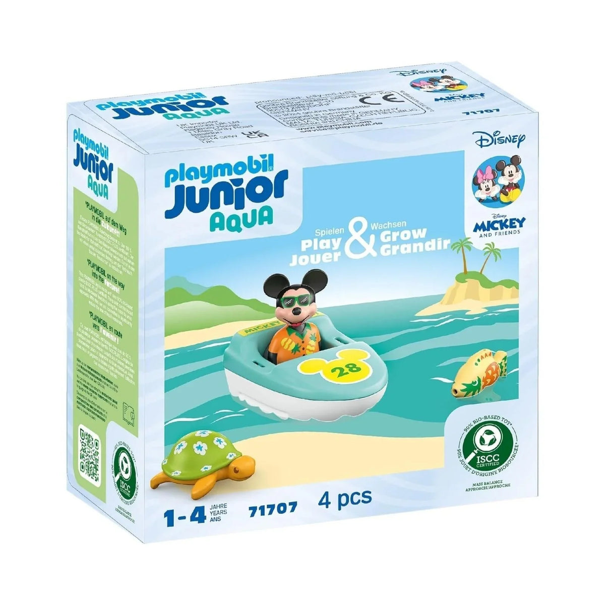 Playmobil Junior & Disney 71707 Mickey Mouse's Boat Tour