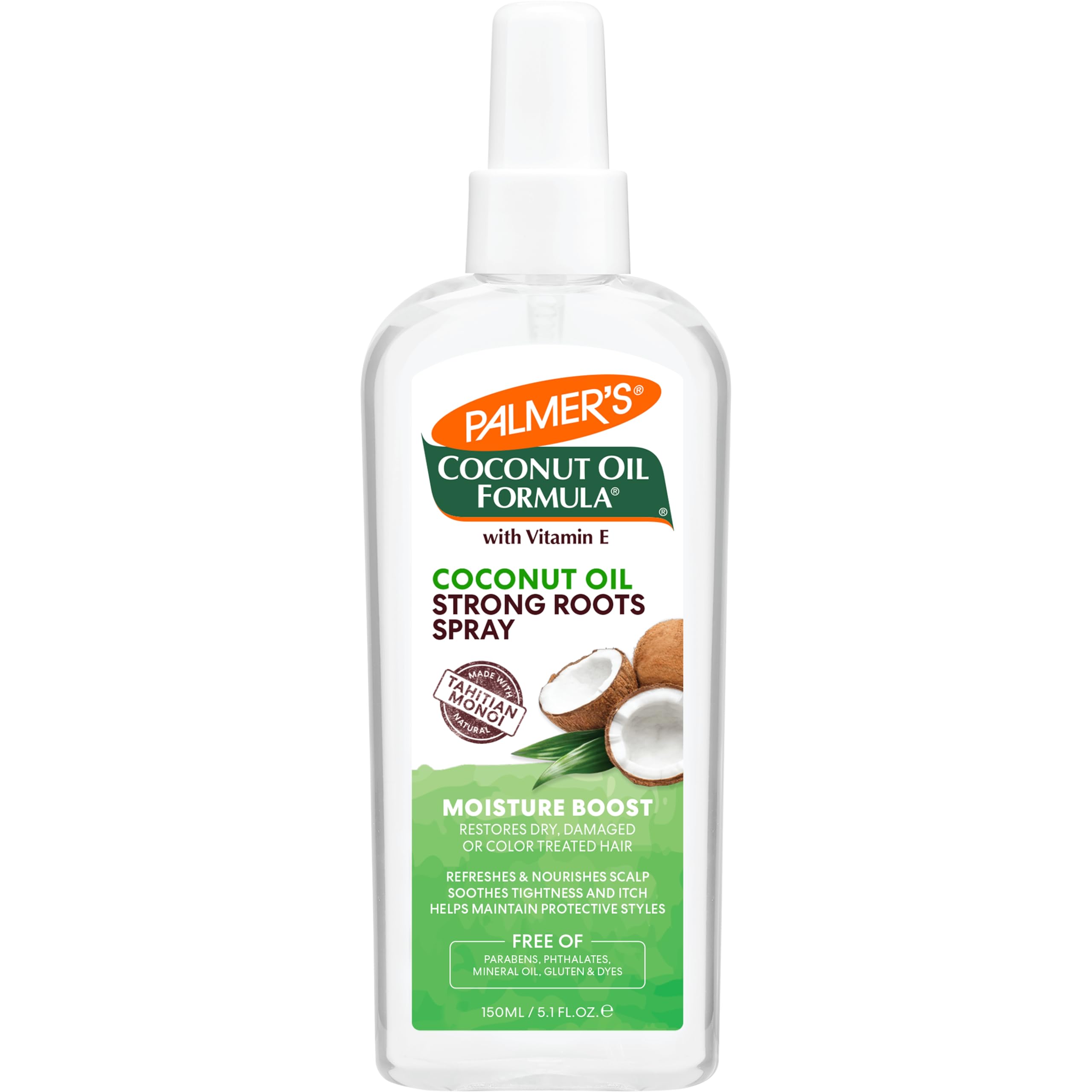 Palmer's Coconut Oil Formula Strong Roots Spray 150ml Refreshes Scalp