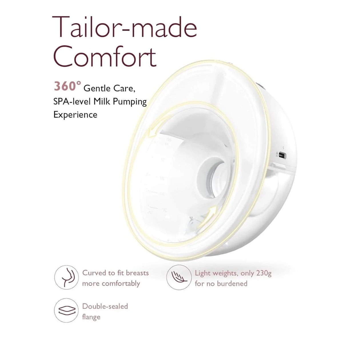 Momcozy M5 Wearable Electric Breast Pump