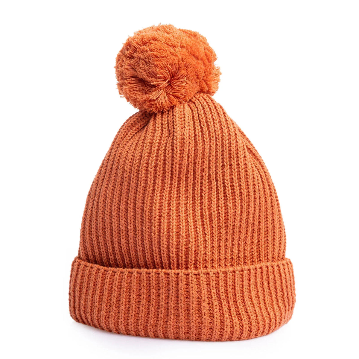 HelloBaby Pom-Pom Knitted Baby Beanie (One Size)