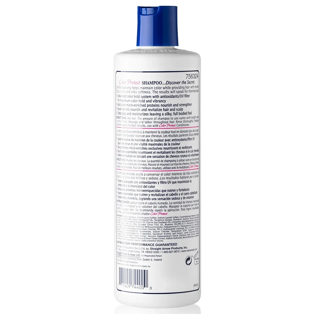 Mane N Tail Color Protect Shampoo for Colour Vibrancy & Shine for Colour-Treated Hair 12 oz