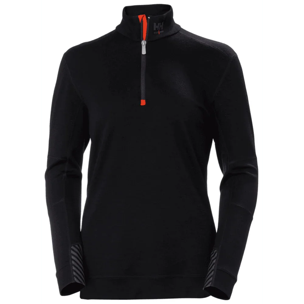 Helly Hansen 75210 Women's Lifa Base Layer Merino Half Zip
