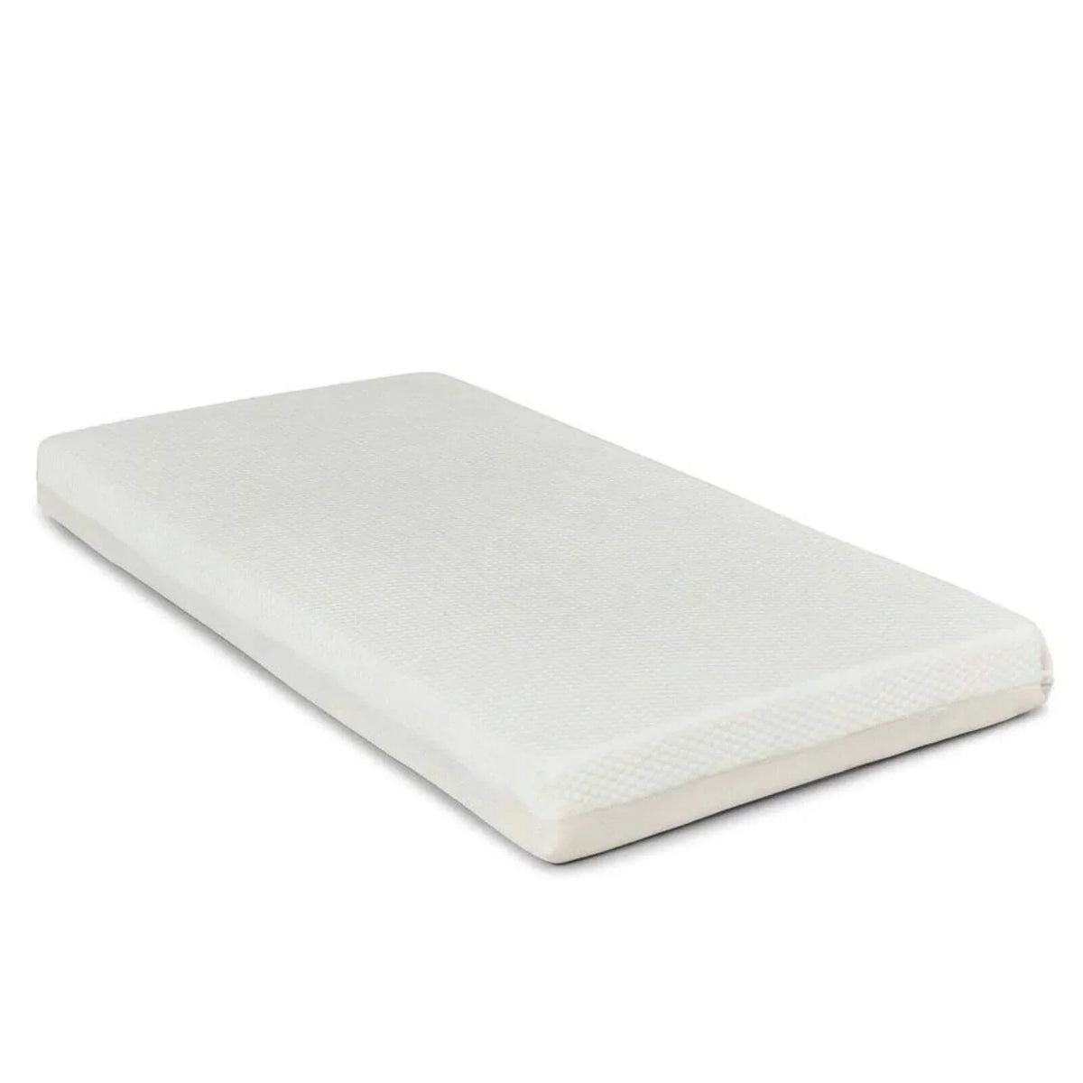 Ickle Bubba Coleby Mini Cot Bed & Under Drawer White - Premium Pocket Sprung Mattress