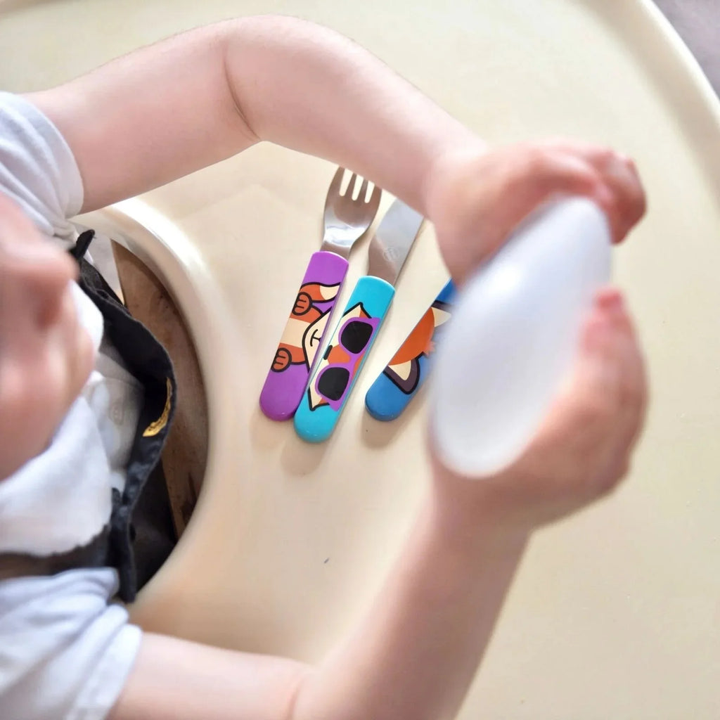 TUM TUM Travel Cutlery Set with Case - Felicity Fox