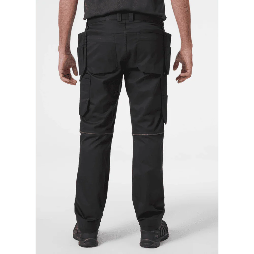Helly Hansen 77521 Manchester Holster Pocket Knee Pad Trousers Black