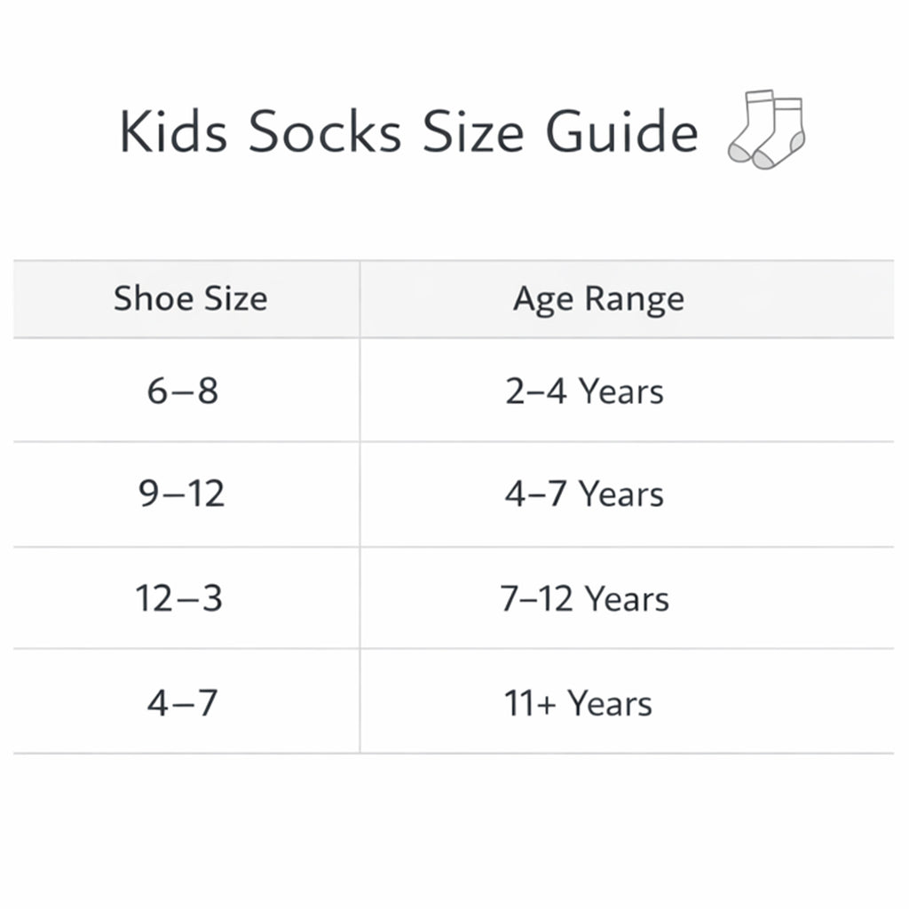 Sock Stack 6 Pairs Kids Cotton Rich School Socks Ankle Breathable Durable Uniform Unisex