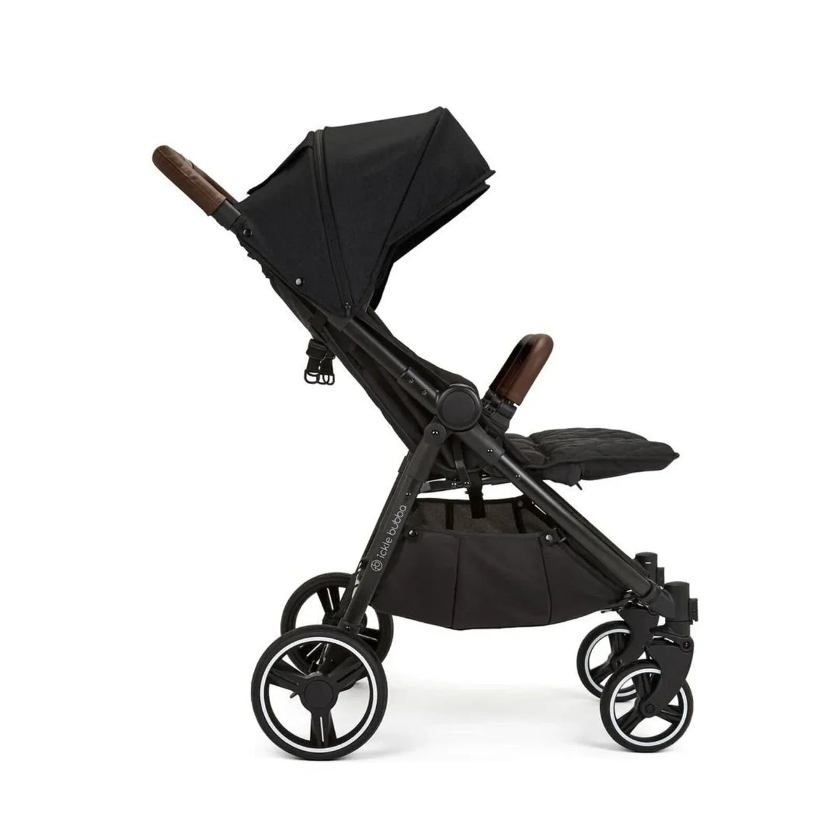Ickle Bubba Venus Double Stroller - Black