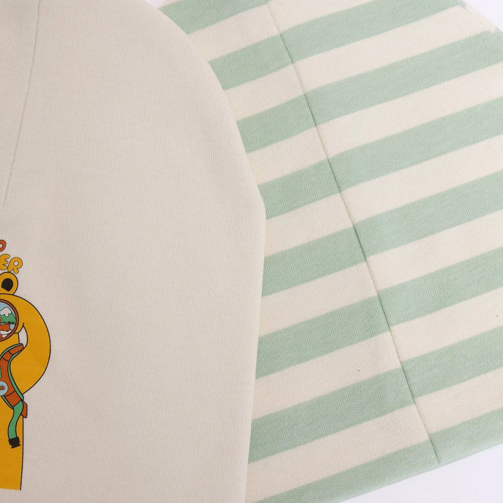 Little Plane Hello Camper Slogan 2 Pack Knitted Baby Beanies (12 Months to 3 Years)