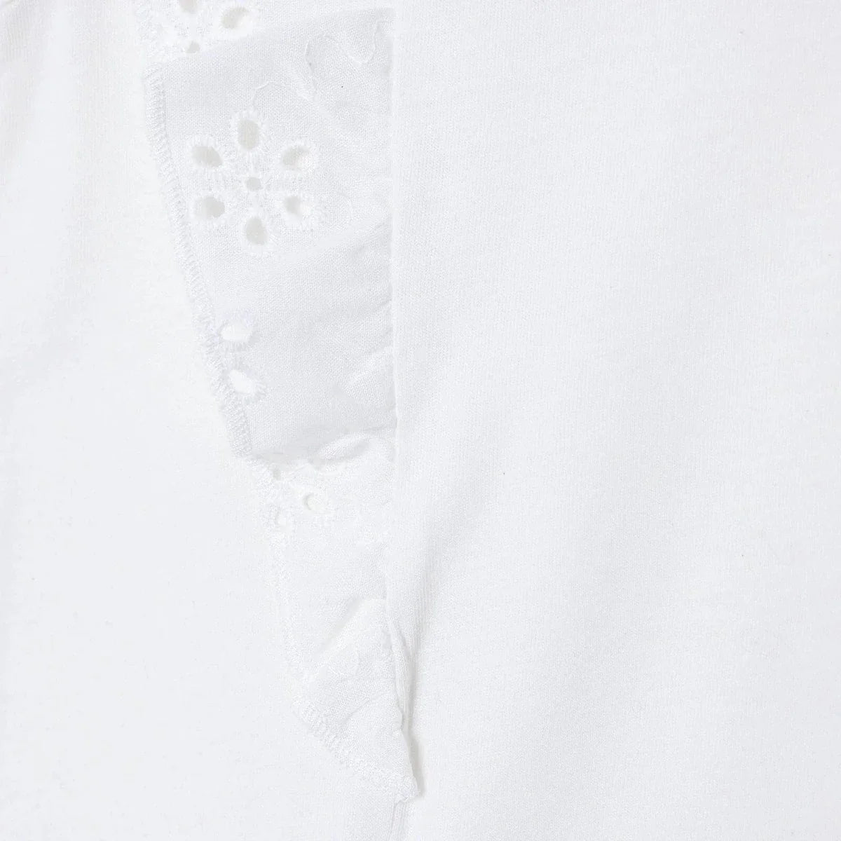 HelloBaby Short Sleeve Baby Blouse (6-9 Months to 4-5 Years) - Ecru