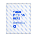7x9in Vertical Anti-Slip Rubber Mouse Pad