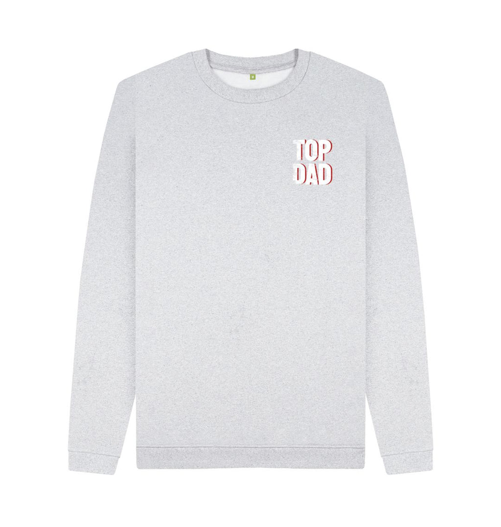 Men's Top Dad Print Sweatshirt