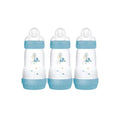 MAM Easy Start Anti-Colic Bottle 260ml Pack of 3 - Blue