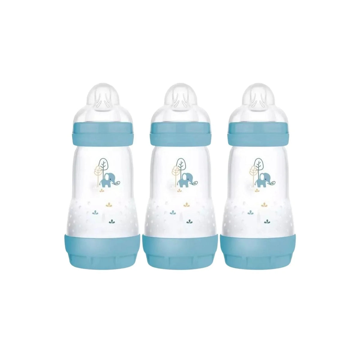 MAM Easy Start Anti-Colic Bottle 260ml Pack of 3 - Blue