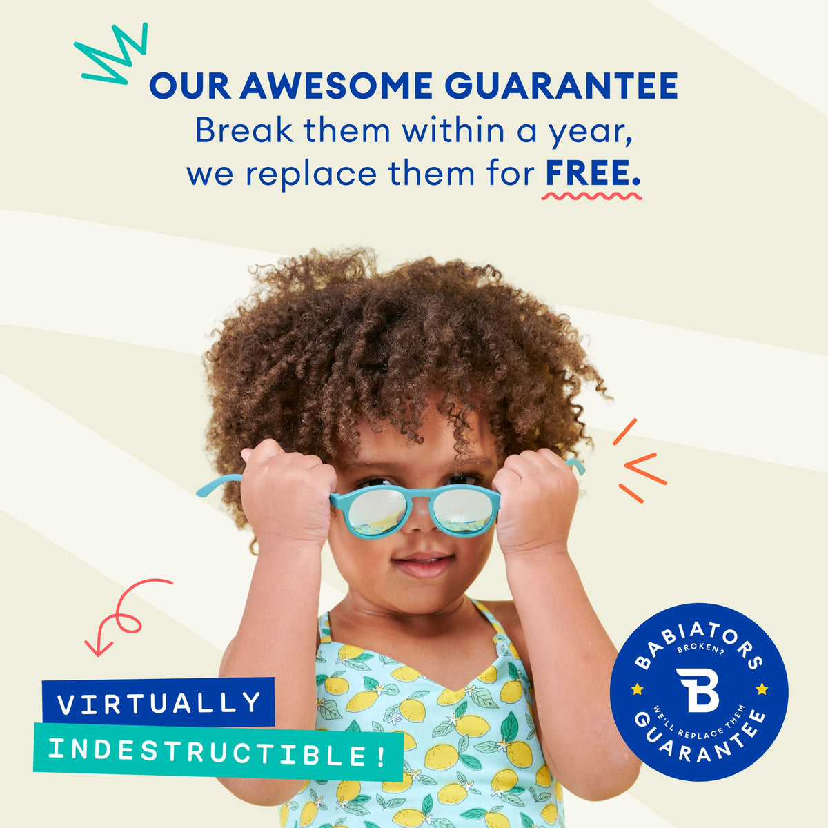 Babiators Original Euro Round Sunglasses - Totally Tortoise