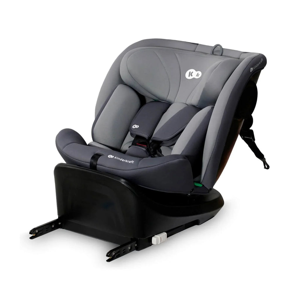 Kinderkraft i-Grow i-Size Car Seat (Birth to 12 Years) - Grey