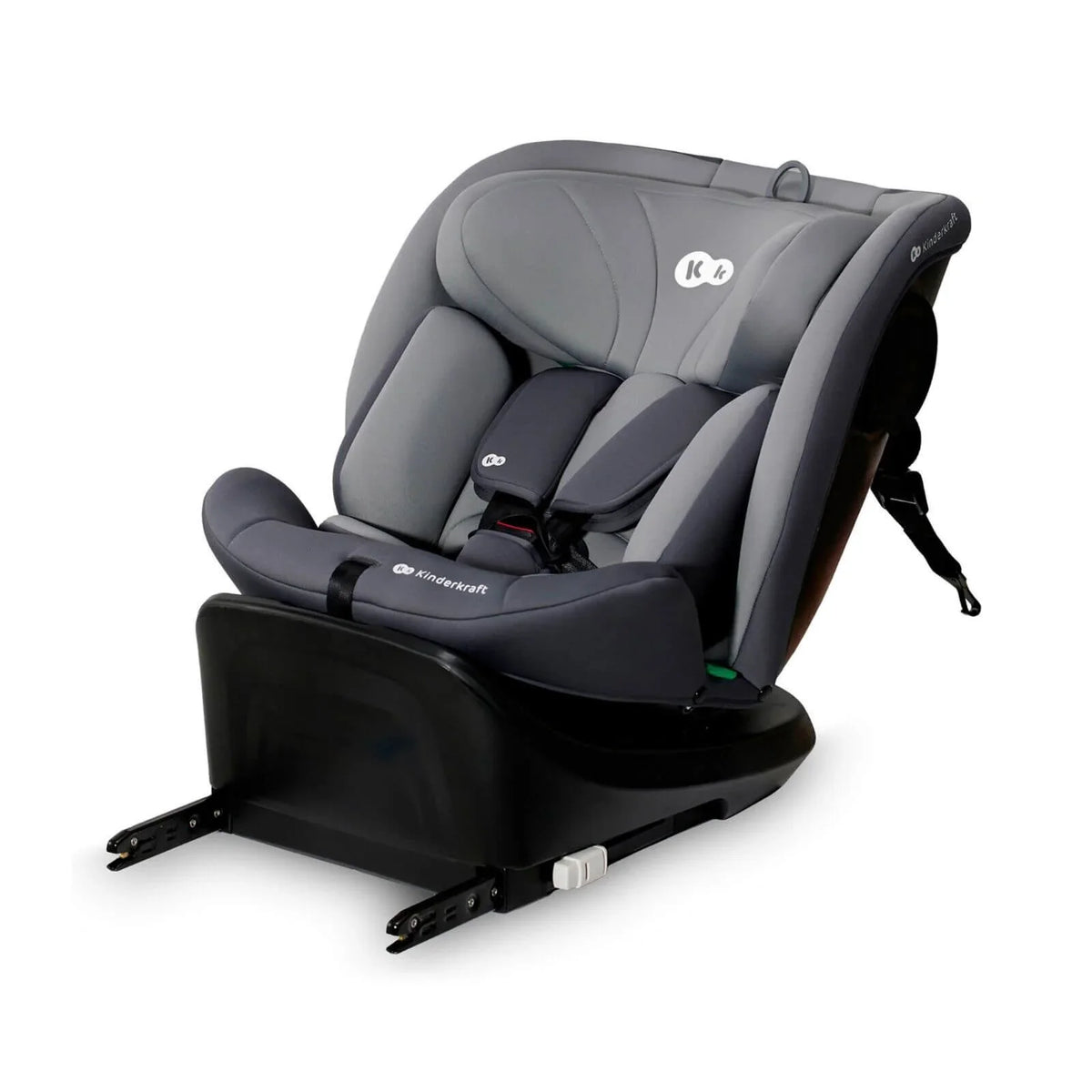 Kinderkraft i-Grow i-Size Car Seat (Birth to 12 Years) - Grey