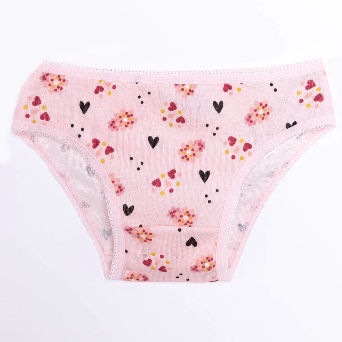 HelloBaby Baby Girl Underwear 3 pcs - Pink