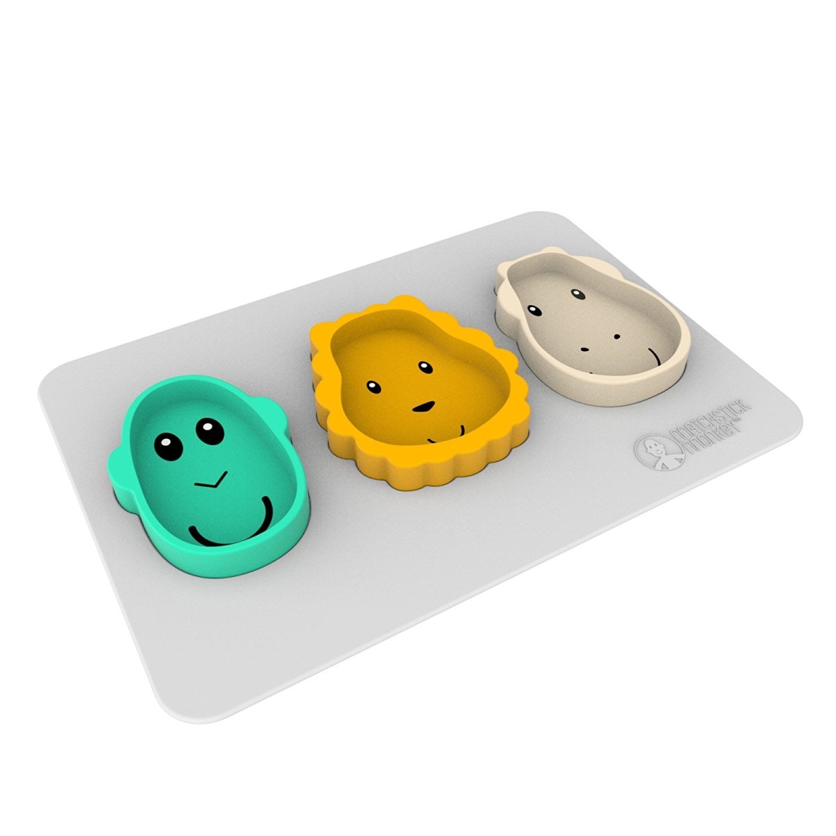 Matchstick Monkey Animal Snack Mat