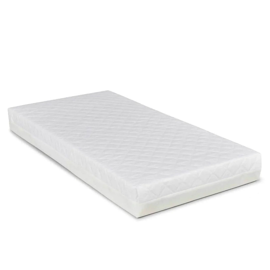 Ickle Bubba Pembrey Cot Bed Ash Grey - Premium Sprung Mattress