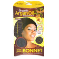 Magic Collection Organic Argan Oil Wide Band Bonnet for Hair Protection & Hydration, One Size