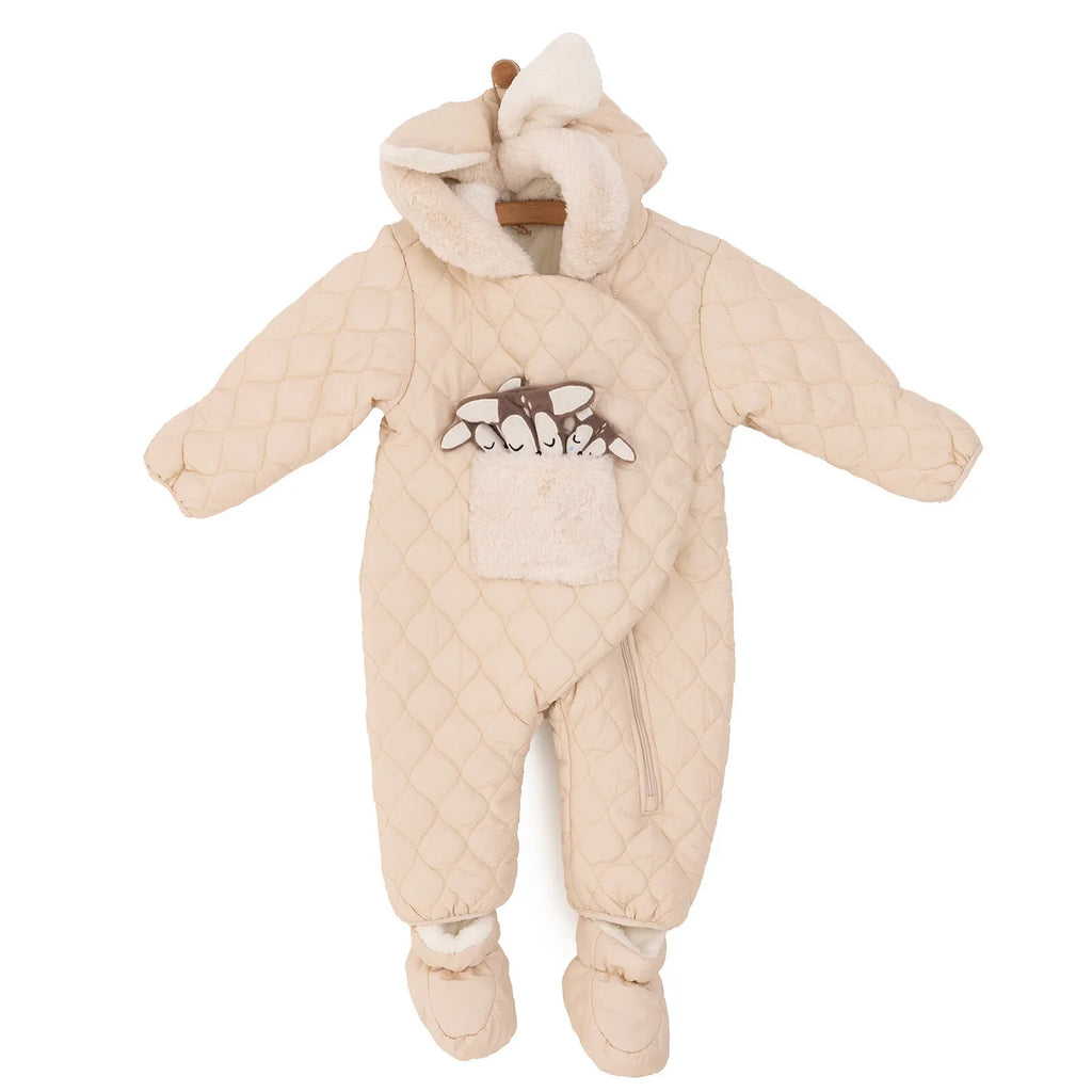 Midimod Footed Microfibre Baby Pramsuit (9 Months to 2 Years)