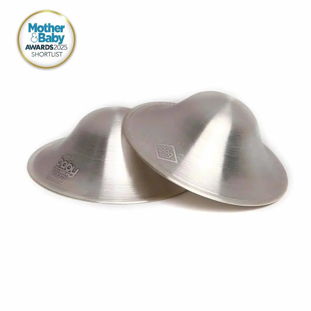 ebebek baby mom 2-Pack 999 Sterling Silver Nipple Shield Cover/Nipple Cups