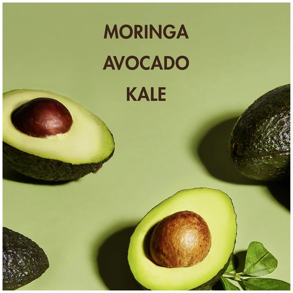Shea Moisture Moringa & Avocado Power Greens Shampoo 13 oz / 384 ml - For Nourished & Strengthened Hair