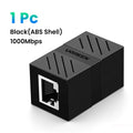 UGREEN RJ45 Connector Network Ethernet Extender Extension for Cat7 Cat6 Cat5e Ethernet Cable Adapter Gigabit Female to Female