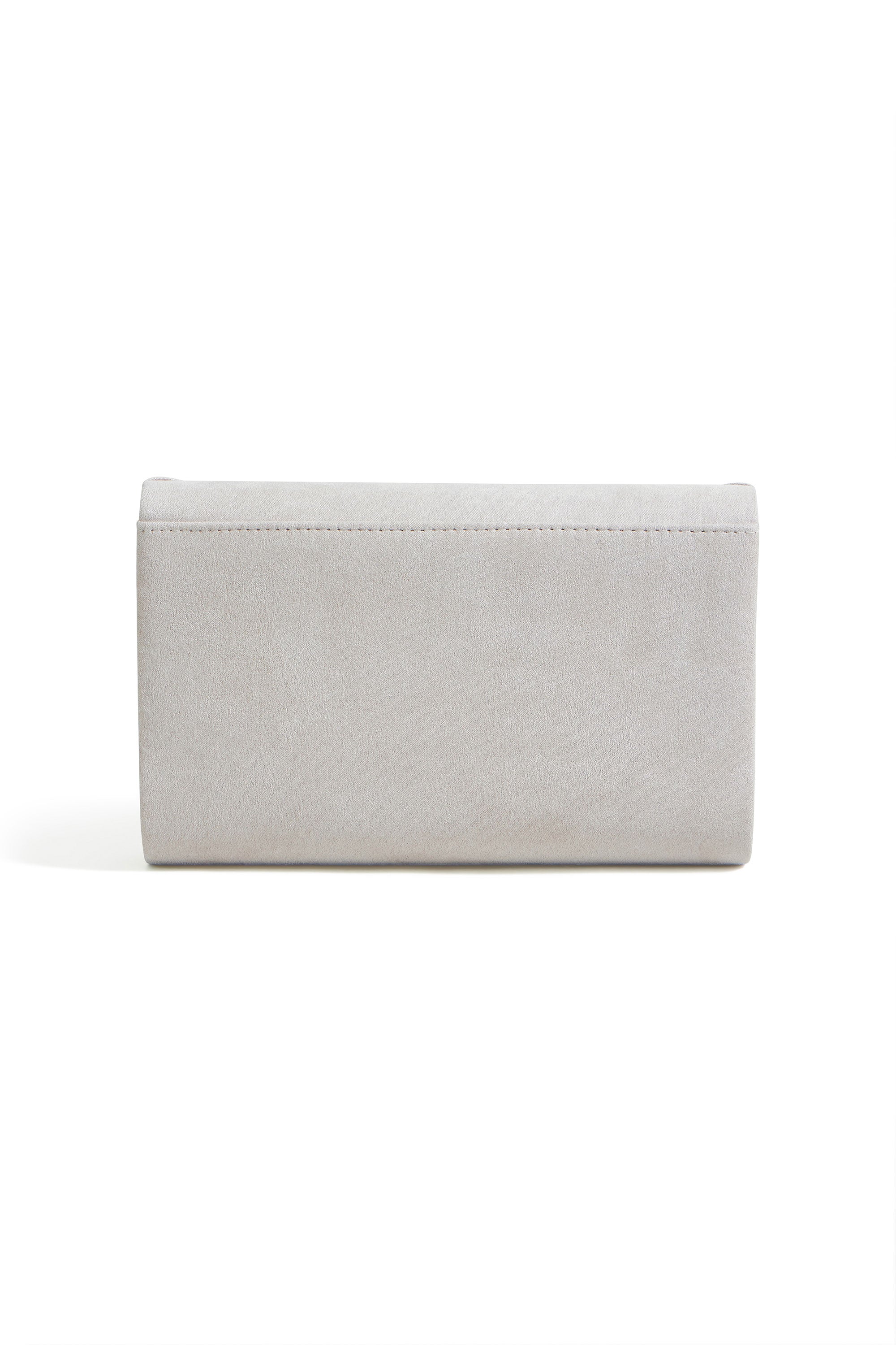 Yumi Ivory Shimmer Envelope Clutch Bag