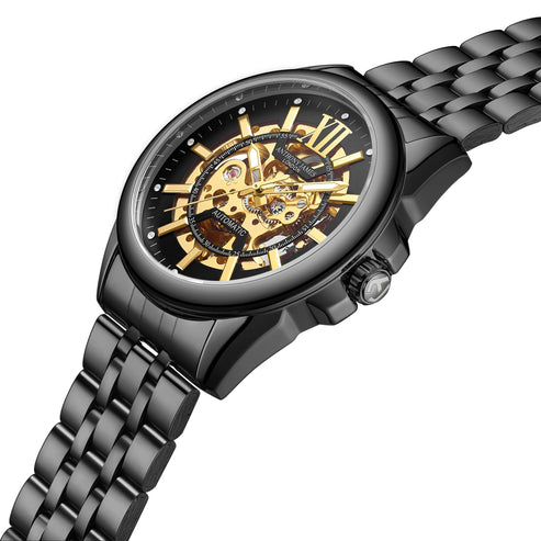 Hand Assembled Anthony James Mystique Automatic Black