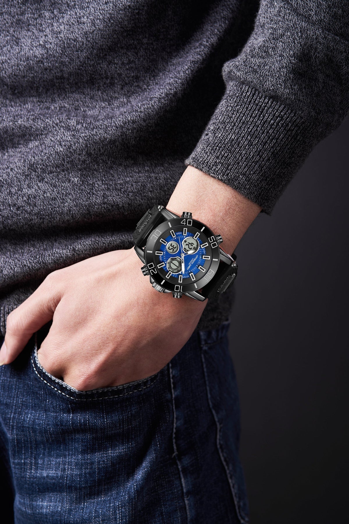 Hand Assembled Anthony James Speedster Blue