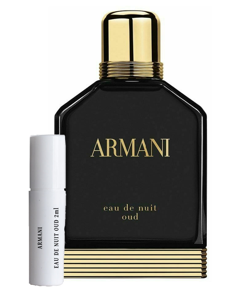 ARMANI EAU DE NUIT OUD sample vial
