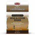 African Pride Black Castor Miracle Hold & Cover Edges 2.2oz