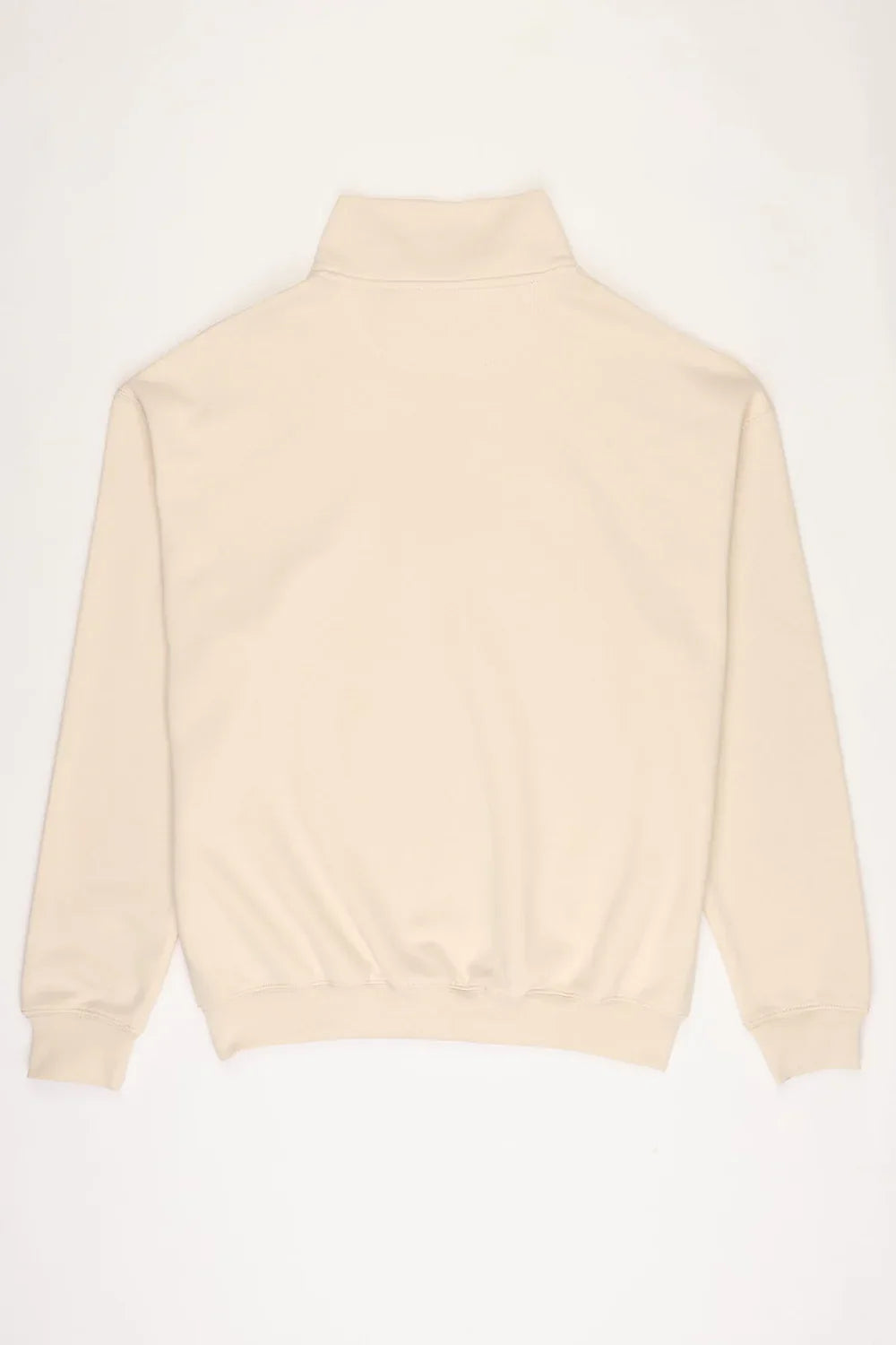Beige 1/4 Zip Fleece Tracksuit