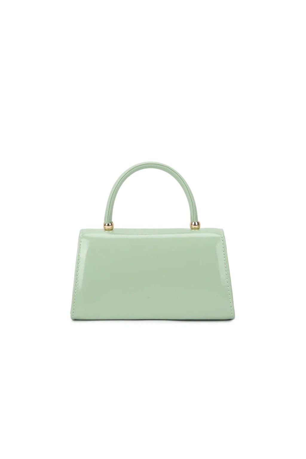 Mint Top Handle Small Handbag with Chain