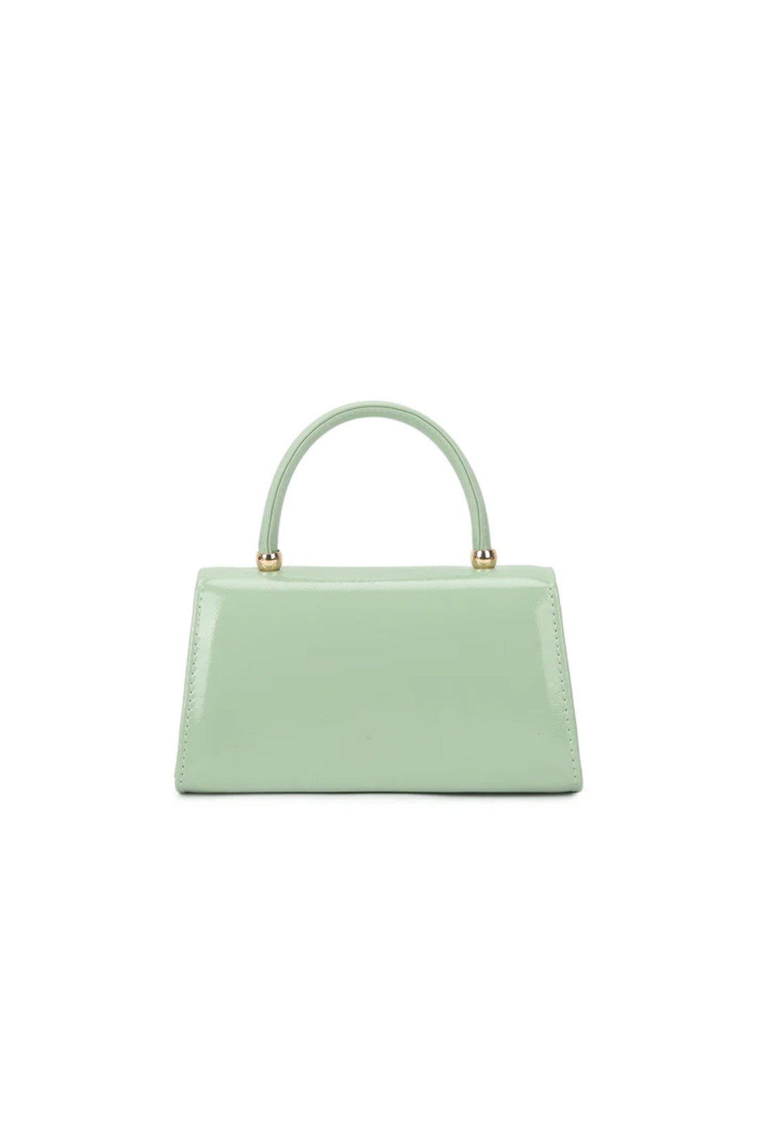 Mint Top Handle Small Handbag with Chain